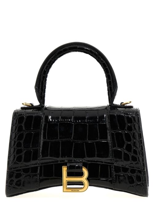 'Hourglass XS' handbag BALENCIAGA Black