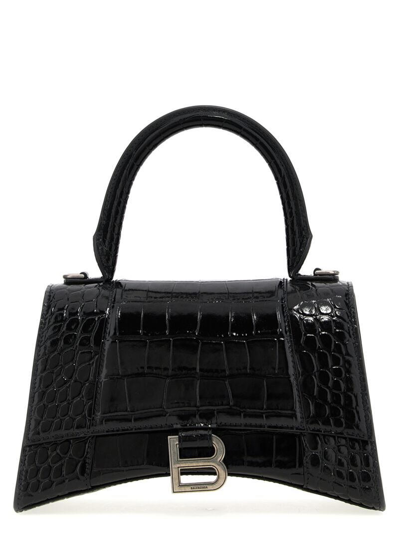 'Hourglass S' handbag BALENCIAGA Black