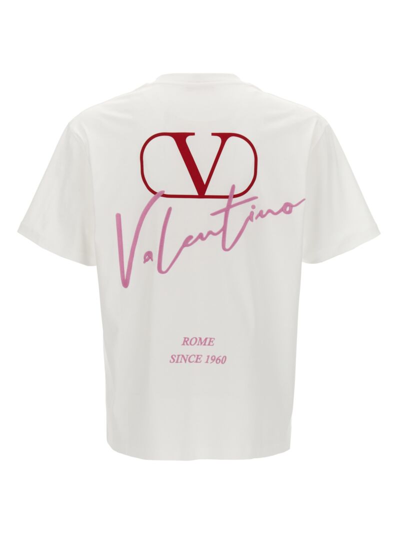 'Valentino' T-shirt 5V0MG13AAE60BO VALENTINO GARAVANI White