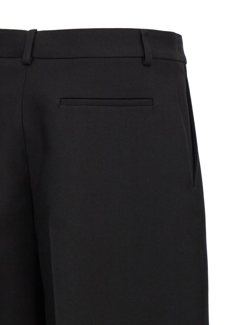 Valentino 'Formalwear' pants 99% virgin wool 1% silk VALENTINO GARAVANI Black