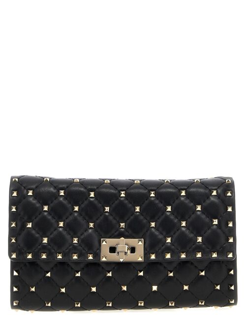 Valentino Garavani 'Rockstud Spike' shoulder bag VALENTINO GARAVANI Black