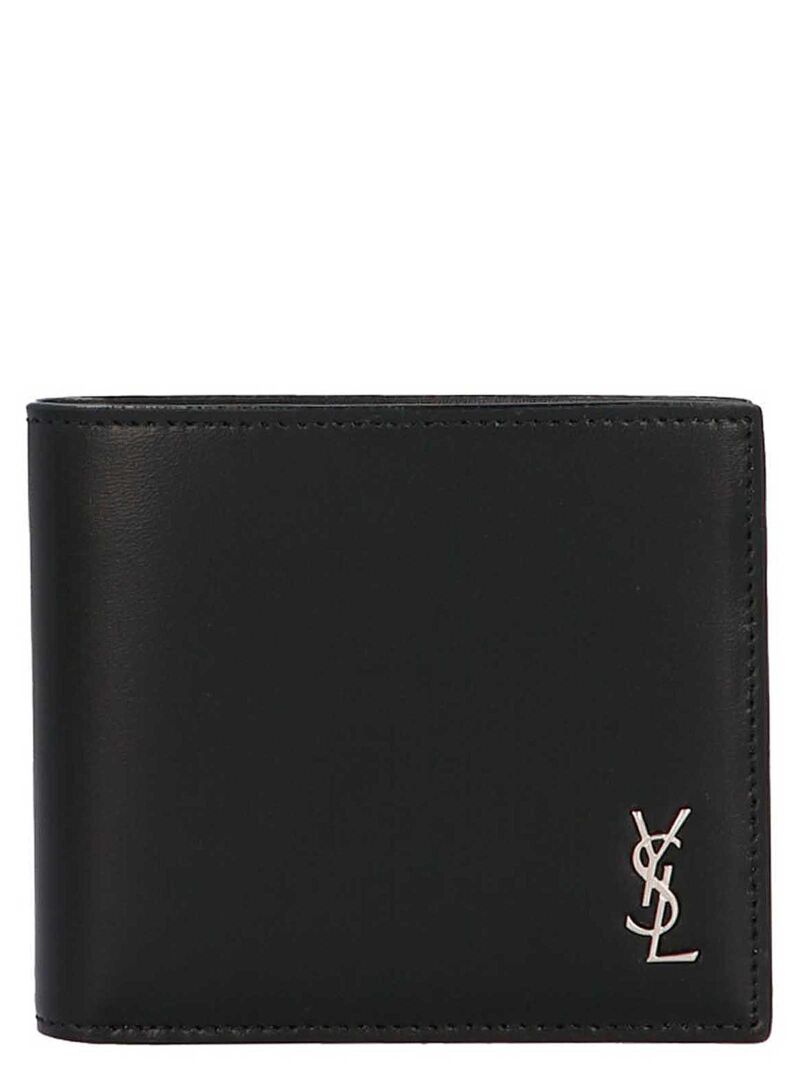 'East/West' wallet SAINT LAURENT Black