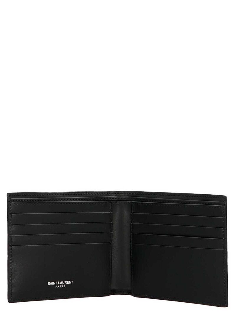 'East/West' wallet Man SAINT LAURENT Black