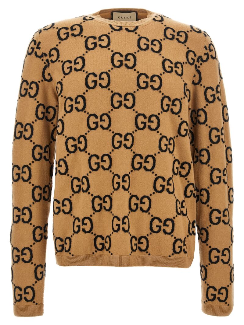 'GG' sweater GUCCI Beige