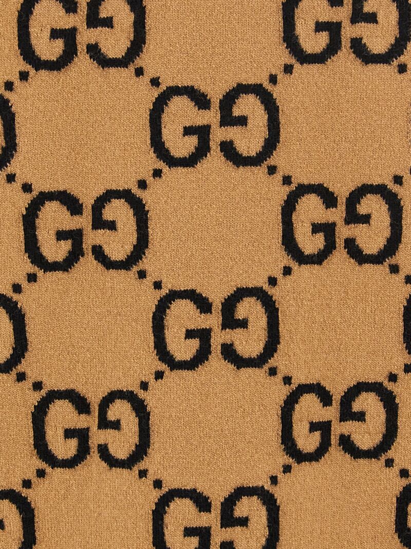 'GG' sweater 100% wool GUCCI Beige