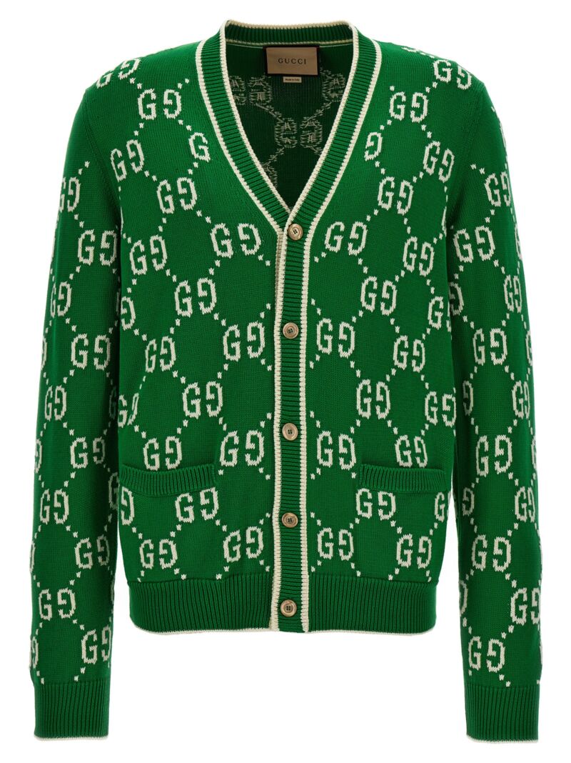 'GG' cardigan GUCCI Green