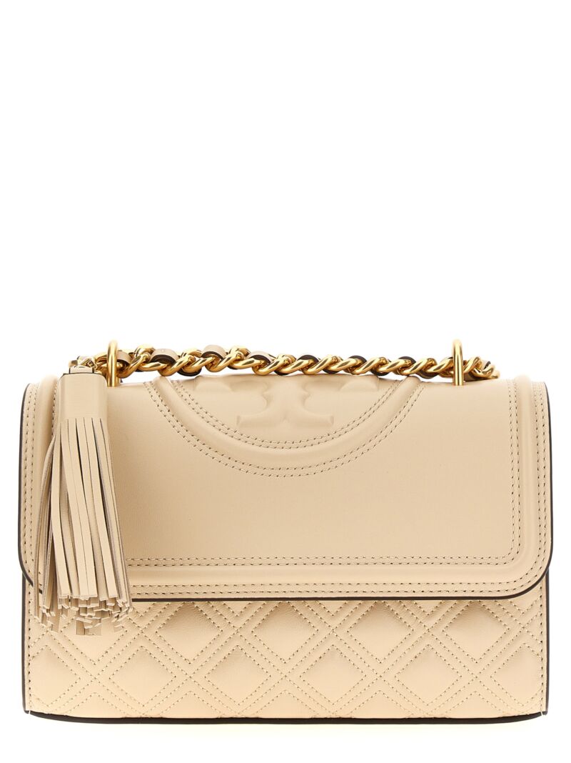 'Fleming Small Convertible' crossbody bag TORY BURCH White