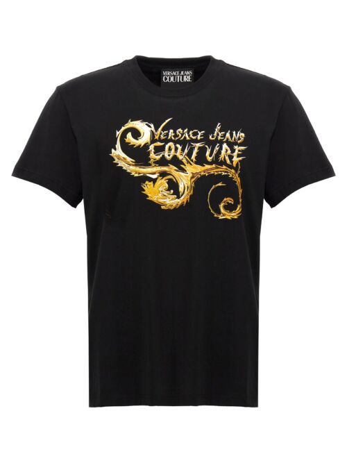 'Chromo Couture' T-shirt VERSACE JEANS COUTURE Black