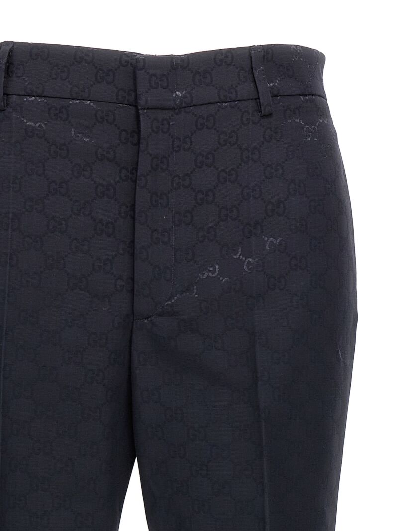 'GG' pants Woman GUCCI Gray