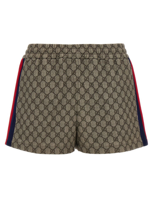 'GG' shorts GUCCI Beige