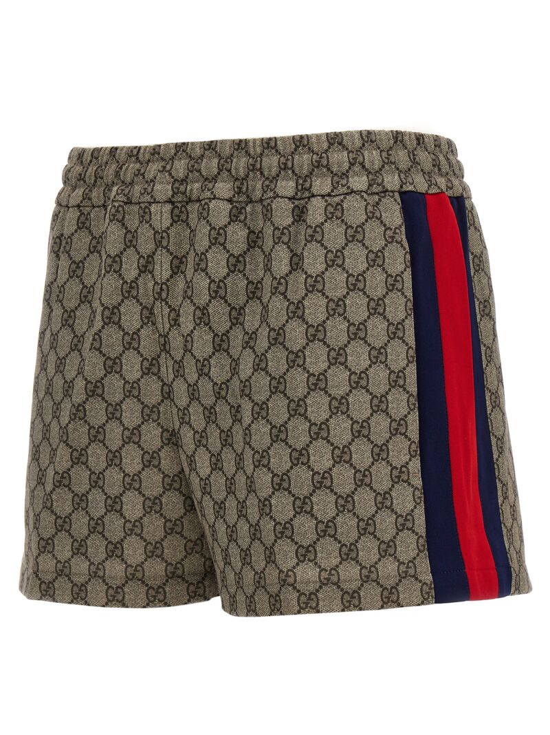 'GG' shorts Woman GUCCI Beige