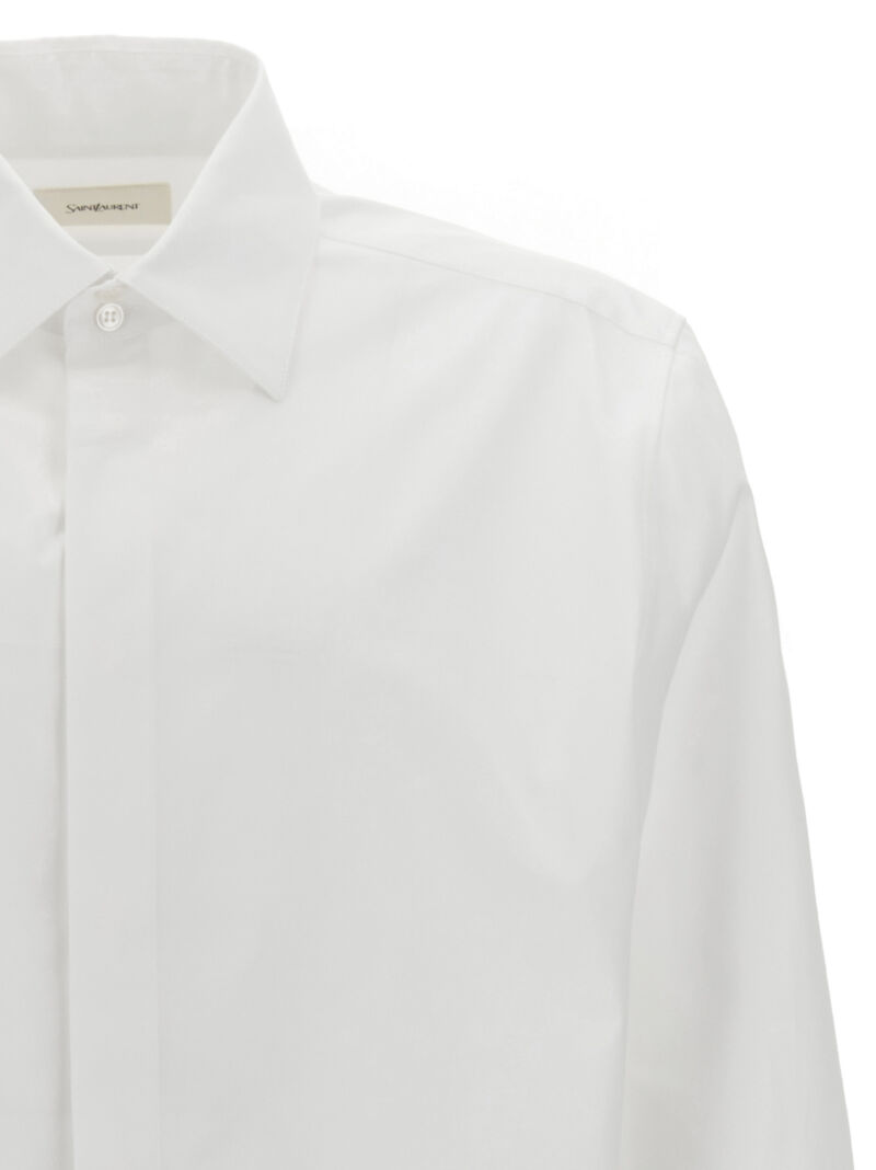 'Cassandre' shirt Man SAINT LAURENT White