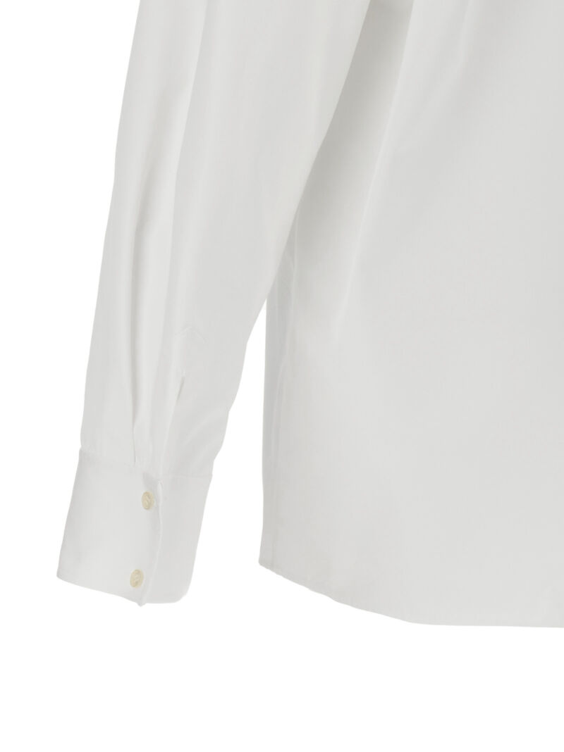 'Cassandre' shirt 100% cotton SAINT LAURENT White