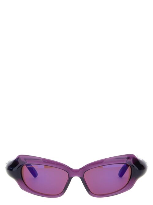 'Palazzo Rectangle' sunglasses BALENCIAGA Purple