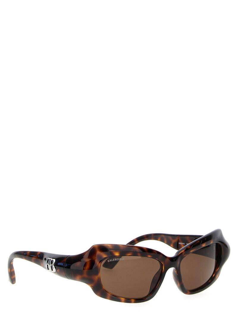 'Palazzo Rectangle' sunglasses 794307T00077623 BALENCIAGA Brown