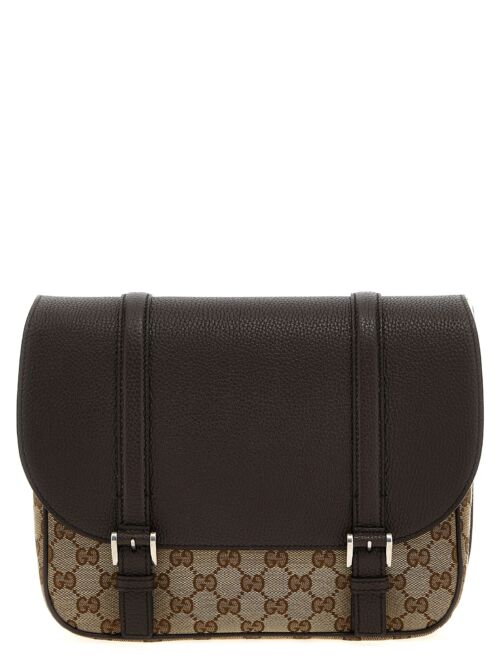 'GG' crossbody bag GUCCI Brown