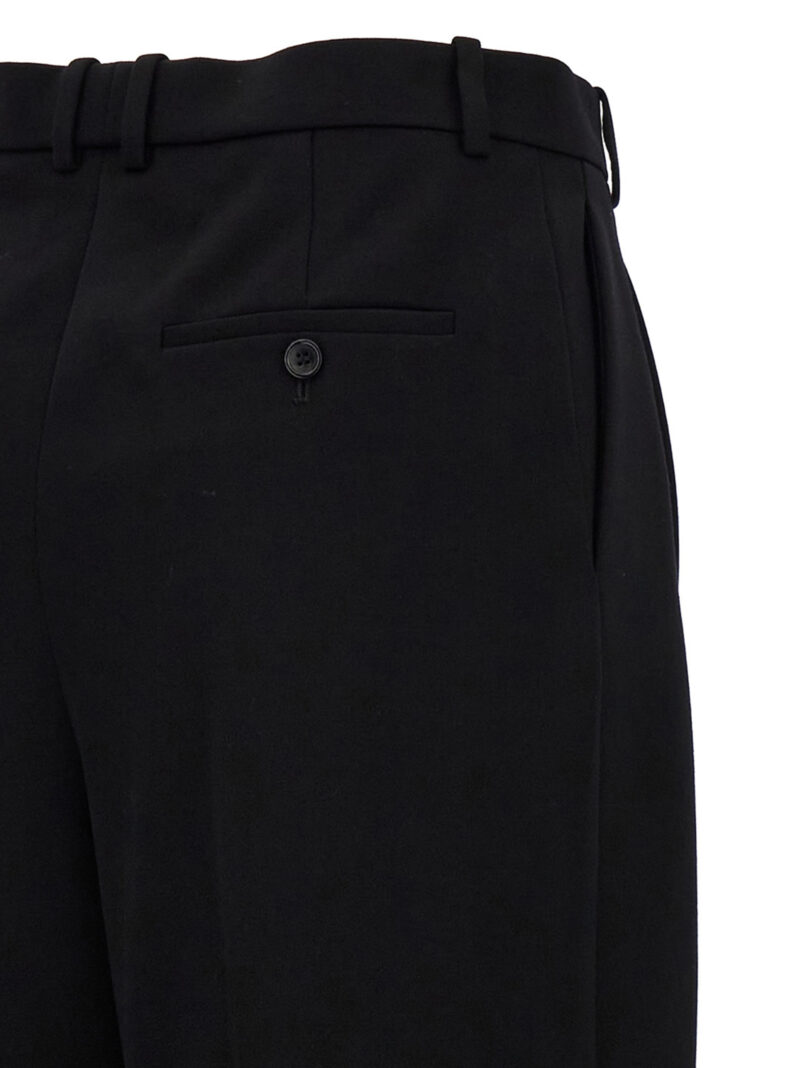 Grain de poudre pants 100% wool SAINT LAURENT Black