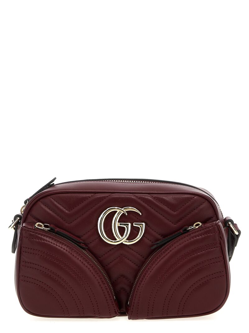 'GG Marmont' small shoulder bag GUCCI Bordeaux