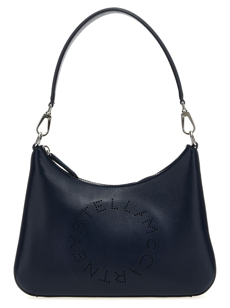 'Logo' small shoulder bag STELLA MCCARTNEY Blue