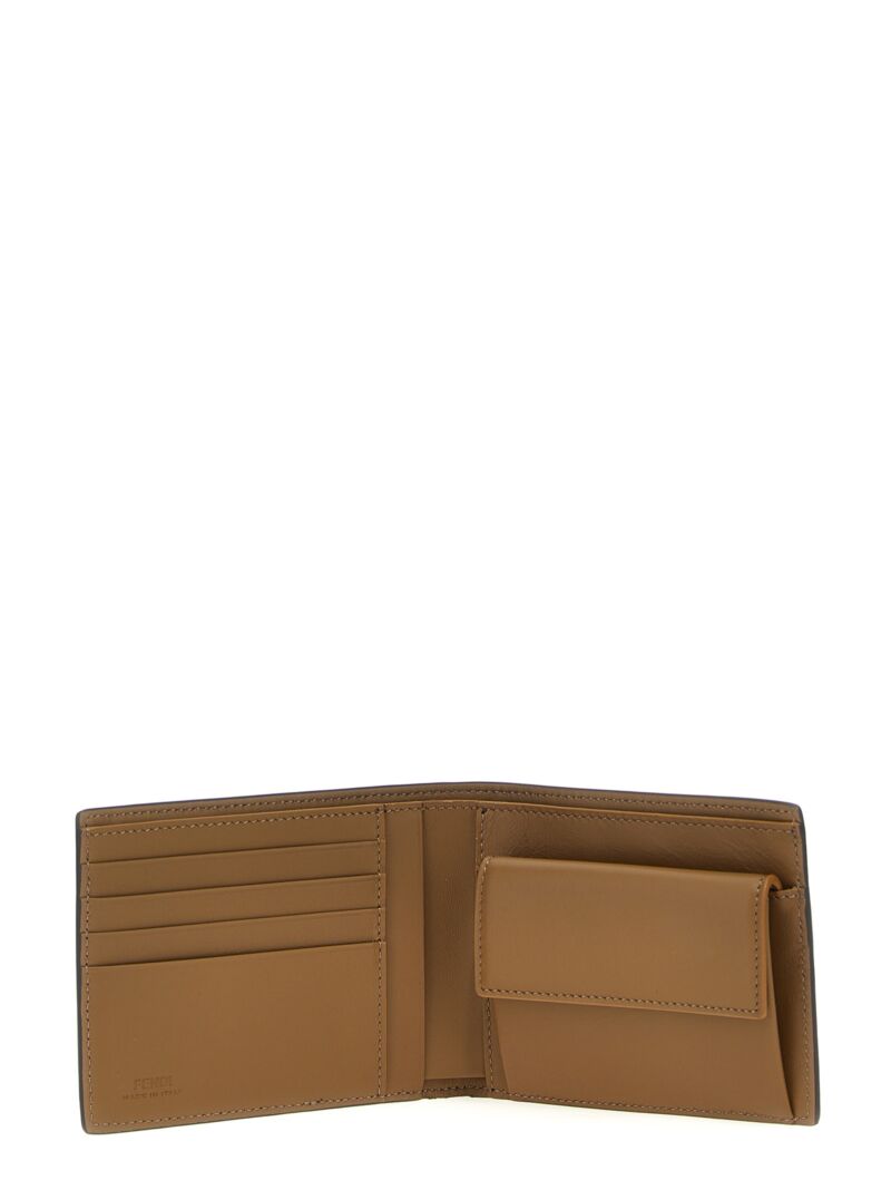 'Diagonal' wallet Man FENDI Brown