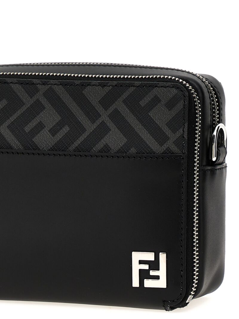 'Camera Case Organizer FF' crossbody bag Man FENDI Black