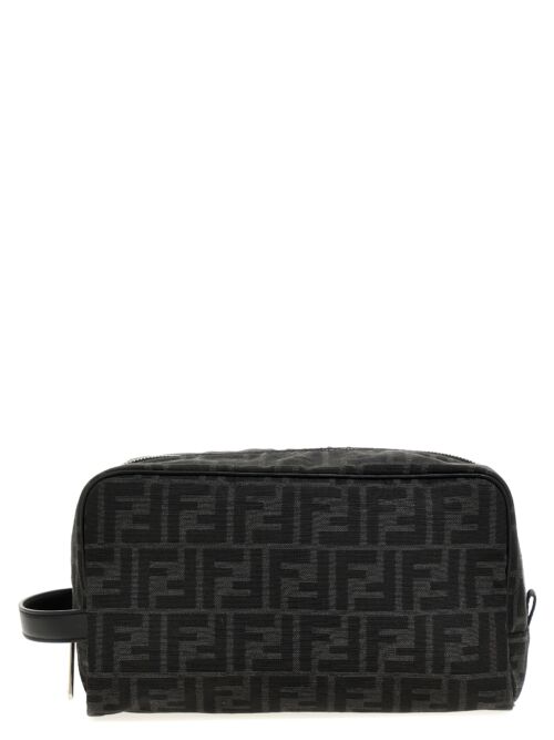 'FF' wash bag FENDI Black