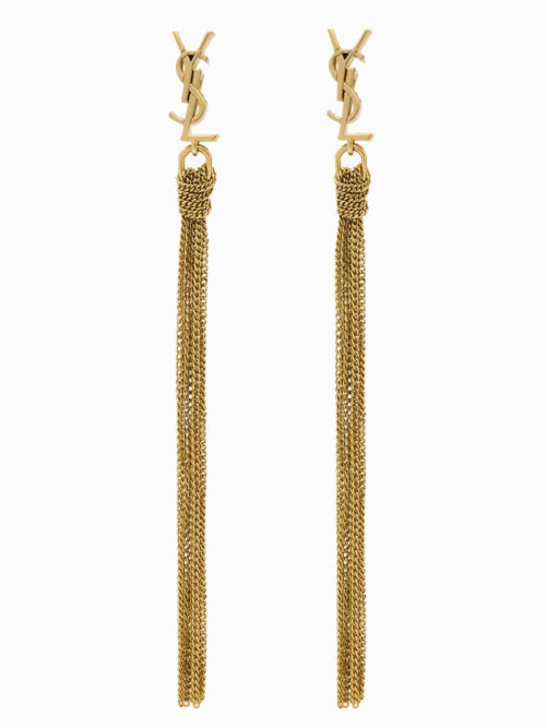 Earrings 'Cassandras' SAINT LAURENT Gold