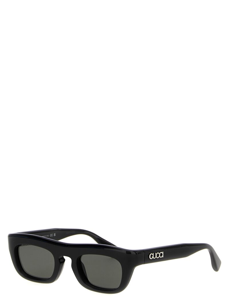 Rectangular sunglasses Man GUCCI Black