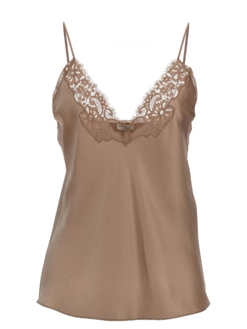 'Lingerie' top SAINT LAURENT Beige