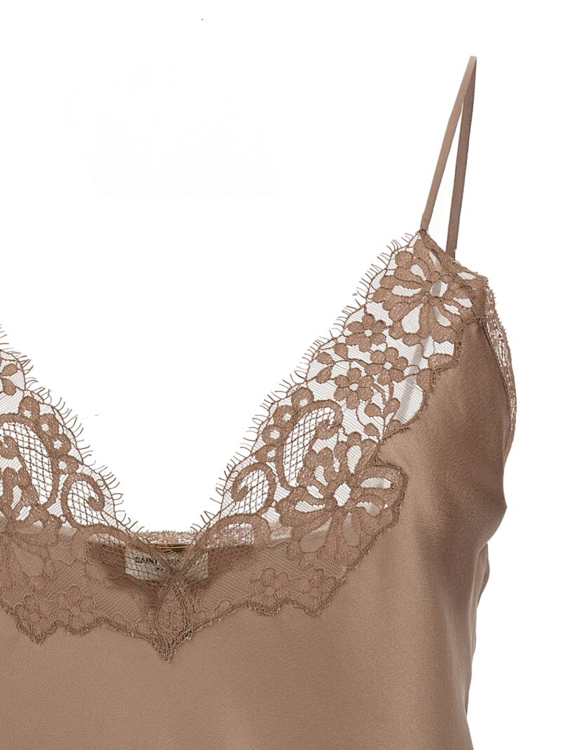 'Lingerie' top Woman SAINT LAURENT Beige