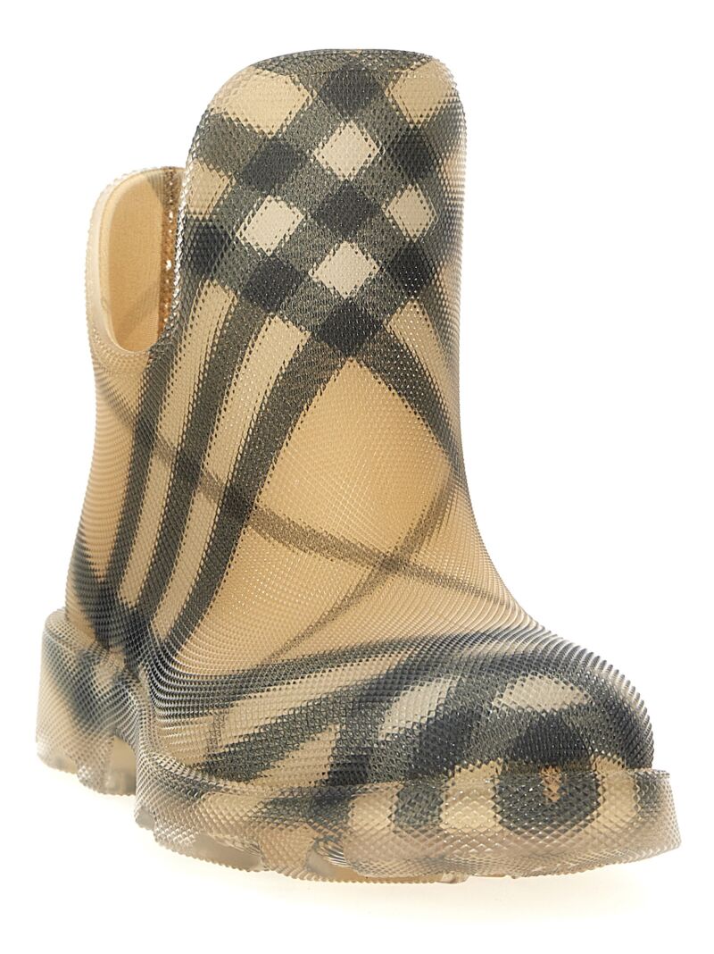 Check ankle boots 8096406GRAINIPCHECK BURBERRY Beige