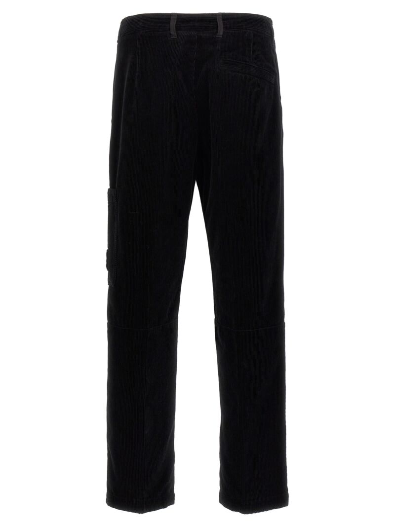 Velvet cargo pants 811532604V0029 STONE ISLAND Black