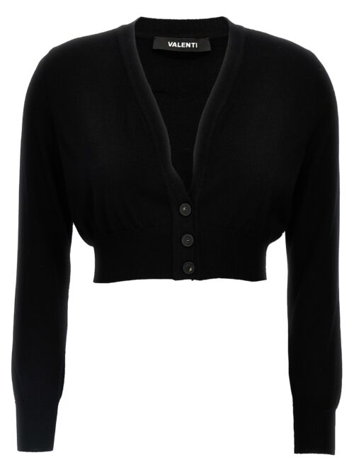 'Nina' cropped cardigan ANTONINO VALENTI Black