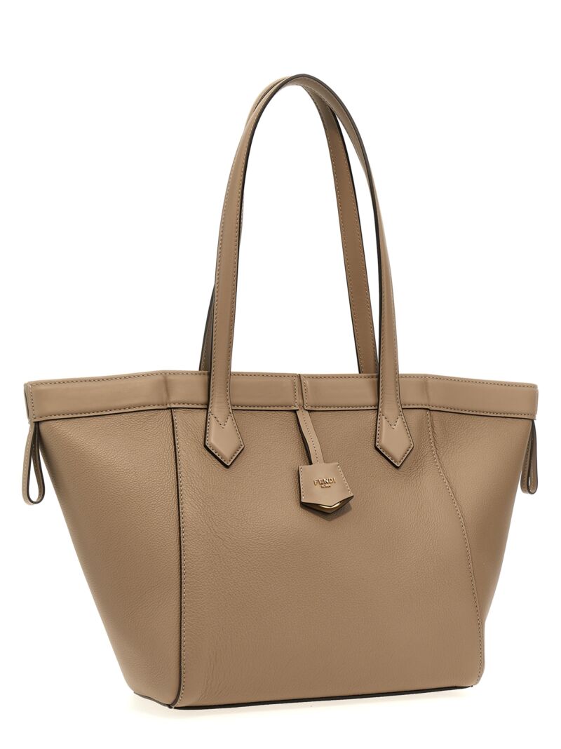 'Fendi Origami Medium' shopping bag Woman FENDI Beige