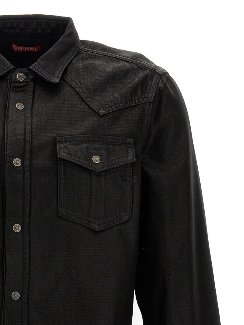 'D-Vega' shirt Man DIESEL Black