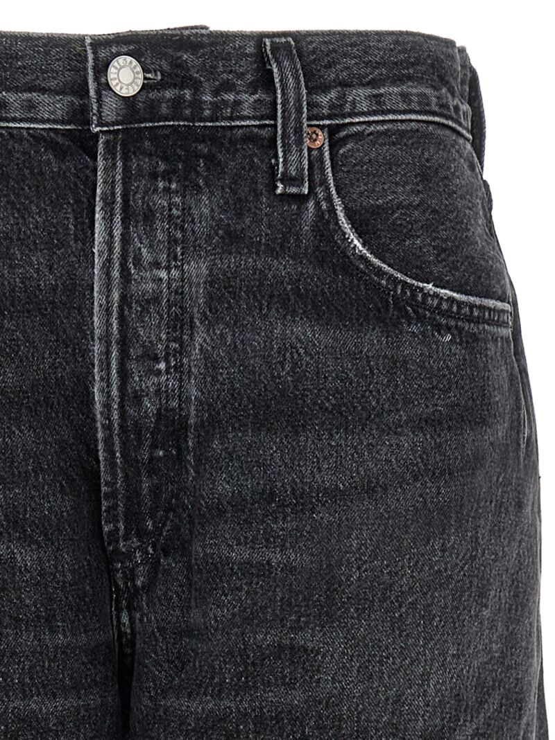 'Low Slung Baggy' jeans Woman AGOLDE Black