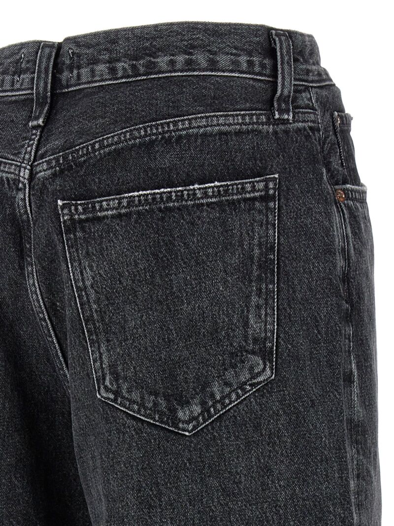 'Low Slung Baggy' jeans 100% cotton AGOLDE Black