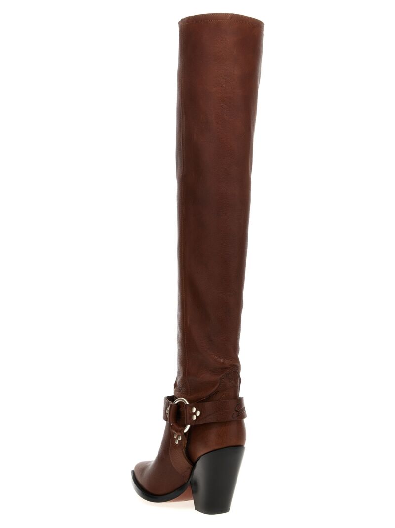 'Acapulco Belt' boots Woman SONORA Brown