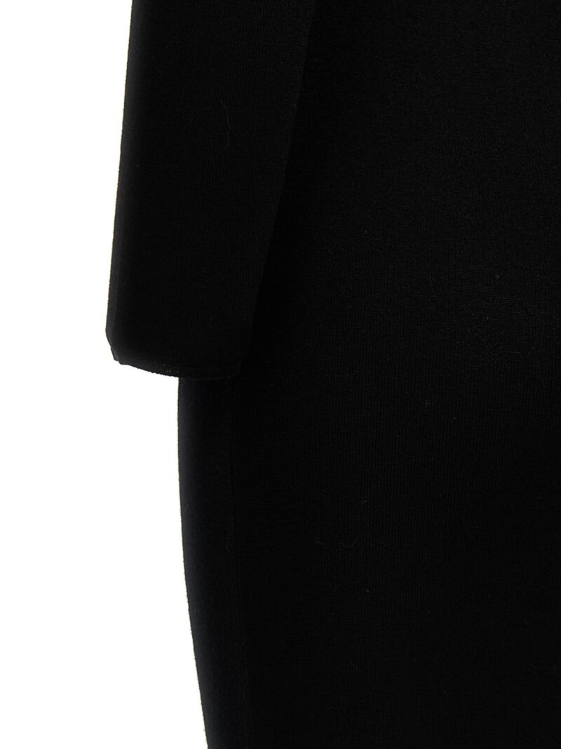 'Debra' dress 81% virgin wool 17% polyamide 2% elastane ARMARIUM Black