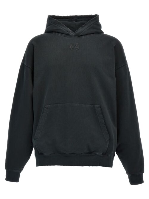 'Karanlik' hoodie 44 LABEL Black