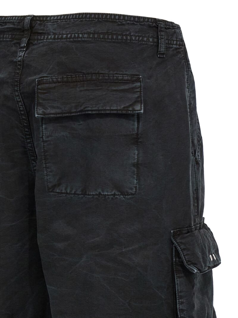 'Triaton Cargo' pants 100% cotton 44 LABEL Black