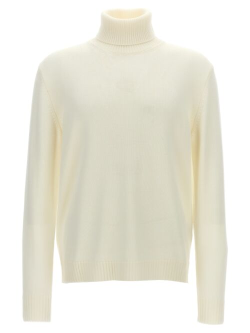 Wool turtleneck sweater BALLANTYNE White