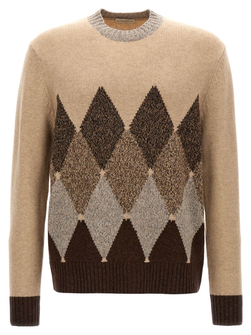 'Argyle' sweater BALLANTYNE Beige