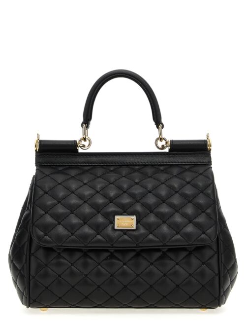 'Sicily' medium handbag DOLCE & GABBANA Black