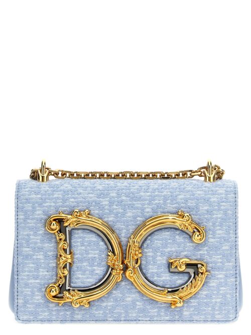 'DG Girls' medium shoulder bag DOLCE & GABBANA Light Blue