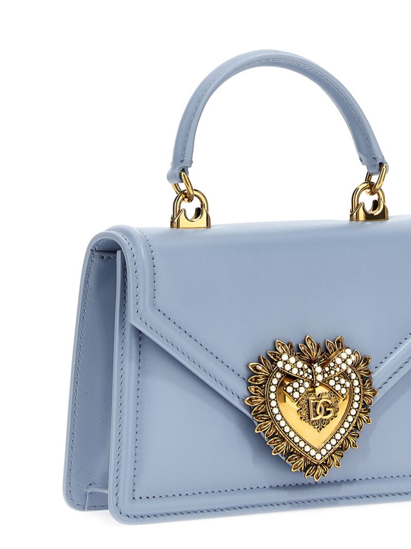 'Devotion' small handbag Woman DOLCE & GABBANA Light Blue