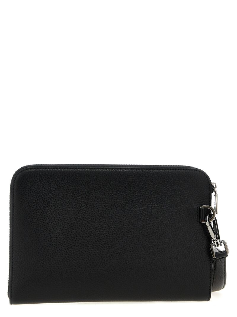 Medium 'DG' clutch bag BM2338A803480999 DOLCE & GABBANA Black