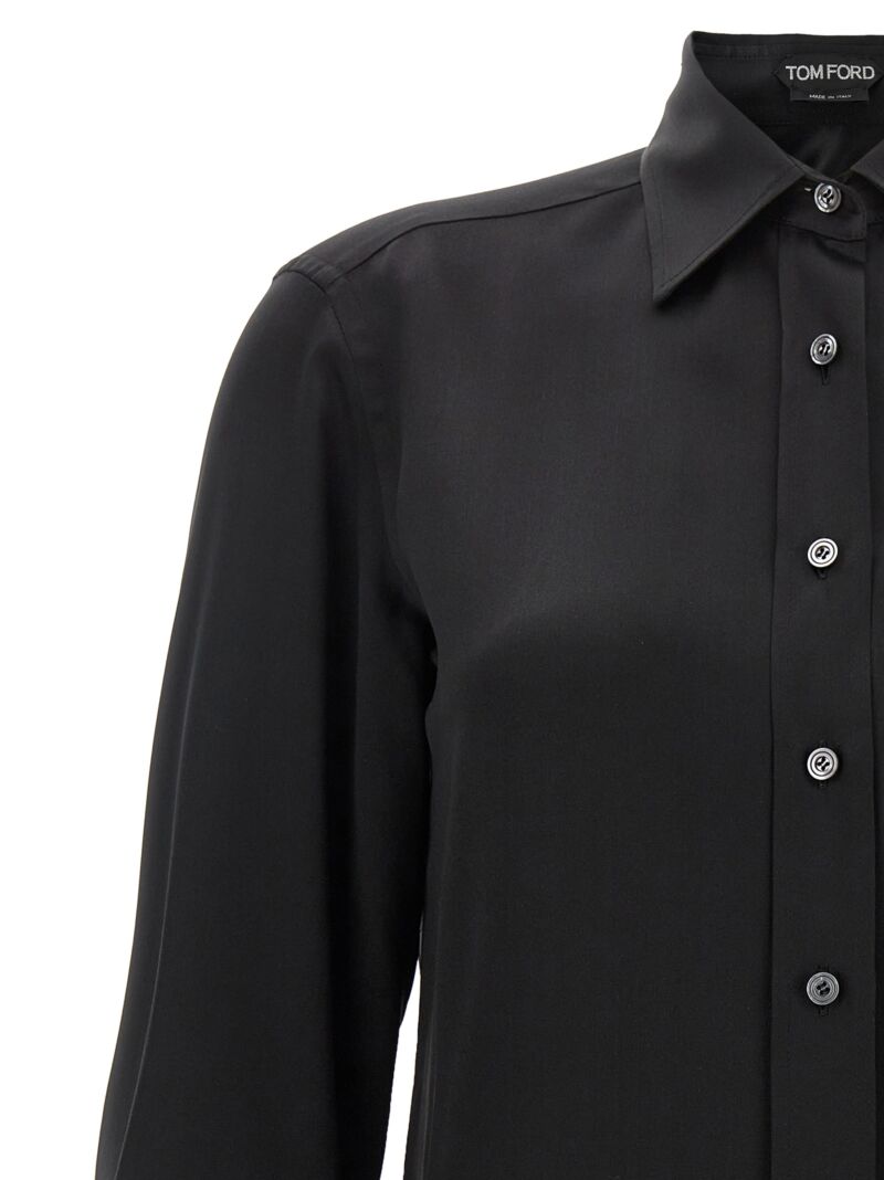 Satin shirt Woman TOM FORD Black