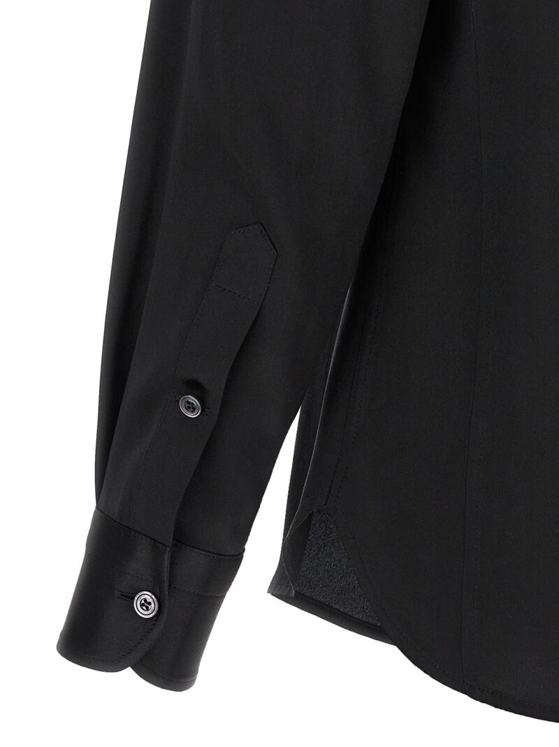 Satin shirt 100% silk TOM FORD Black