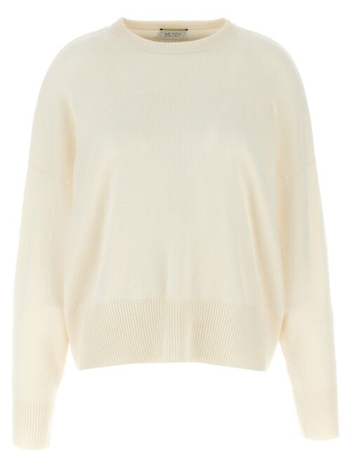 'Lady 25' sweater BE YOU White